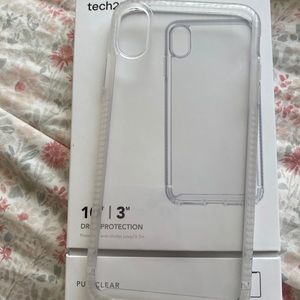 Tech 21 clean iPhone XS Max case